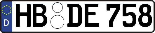 HB-DE758