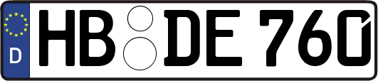 HB-DE760