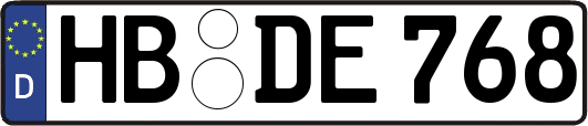 HB-DE768
