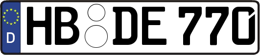HB-DE770
