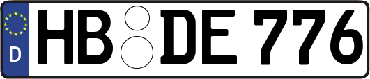 HB-DE776