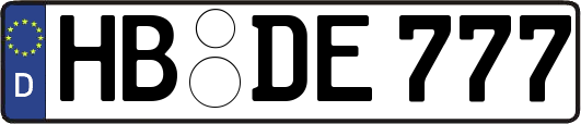 HB-DE777