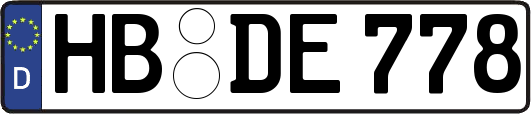 HB-DE778