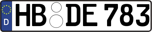 HB-DE783
