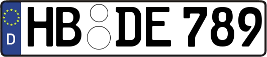 HB-DE789