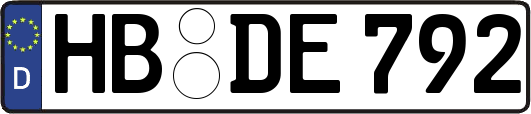 HB-DE792