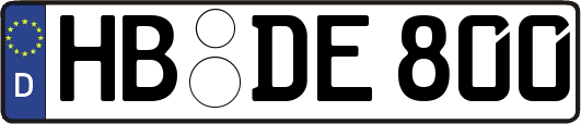 HB-DE800