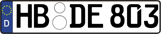 HB-DE803