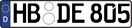 HB-DE805