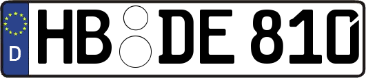 HB-DE810
