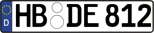 HB-DE812