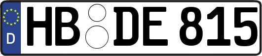HB-DE815