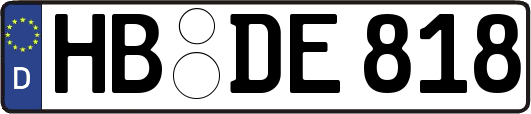 HB-DE818