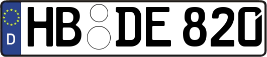 HB-DE820