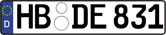 HB-DE831