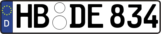 HB-DE834