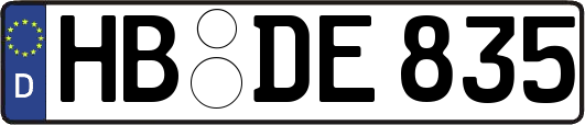 HB-DE835