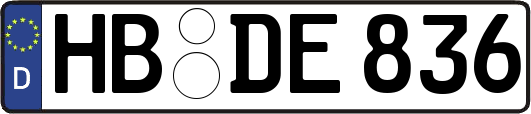 HB-DE836