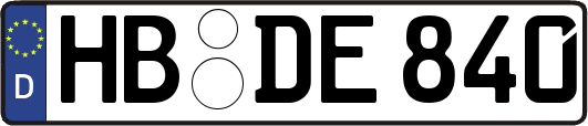 HB-DE840