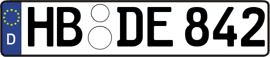 HB-DE842