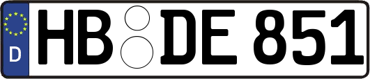 HB-DE851