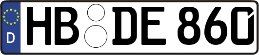 HB-DE860