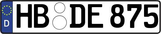 HB-DE875