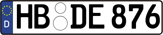 HB-DE876