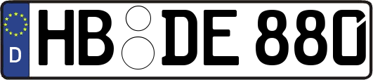 HB-DE880