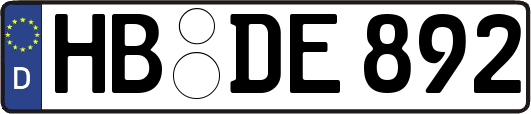 HB-DE892