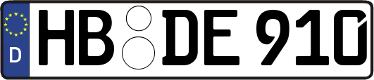 HB-DE910