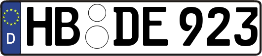 HB-DE923