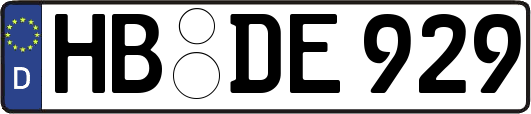 HB-DE929
