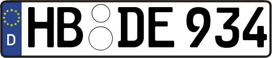 HB-DE934
