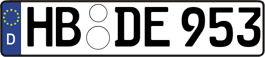 HB-DE953