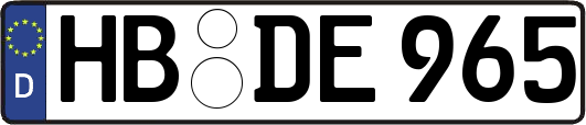 HB-DE965