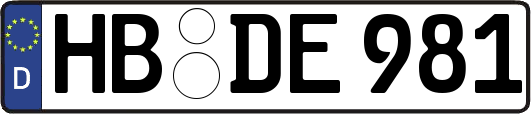 HB-DE981