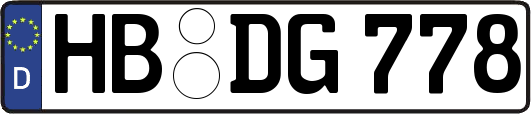 HB-DG778