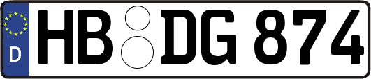 HB-DG874