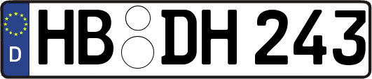 HB-DH243