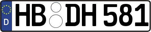 HB-DH581