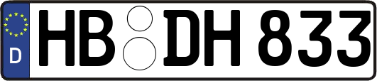 HB-DH833