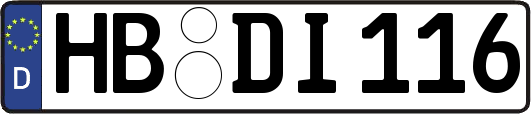 HB-DI116