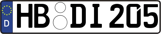 HB-DI205