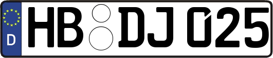 HB-DJ025