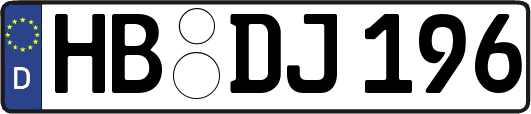 HB-DJ196