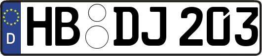 HB-DJ203
