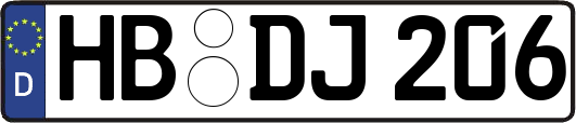 HB-DJ206
