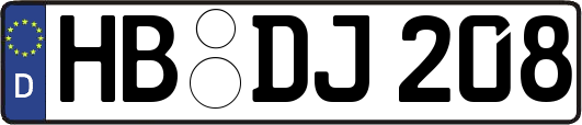 HB-DJ208