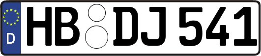 HB-DJ541